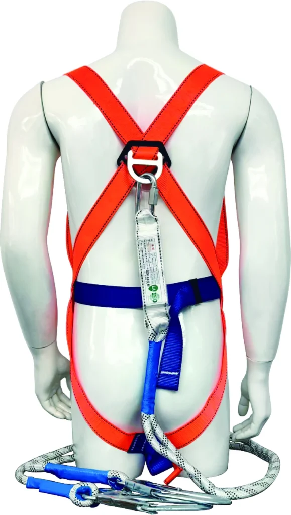 European Style Harness with Lanyard customer-supplied product photograph