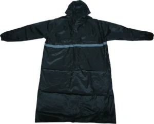DN438 Long Rain Coat (Double-Sided Reflective) customer-supplied product photograph