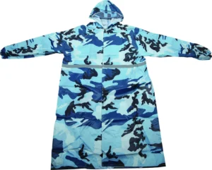 DN CAMO 575 Long Rain Coat (Double-Sided Reflective) customer-supplied product photograph