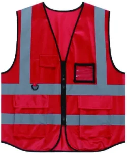 MJ-101 Reflective Vest customer-supplied product photograph