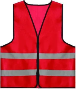 MJ-201 Reflective Vest customer-supplied product photograph