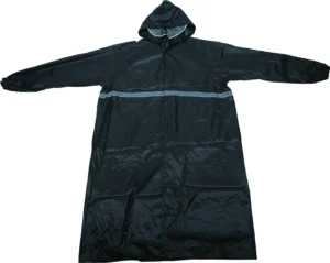 DN438 Long Rain Coat (Double-Sided Reflective) customer-supplied product photograph