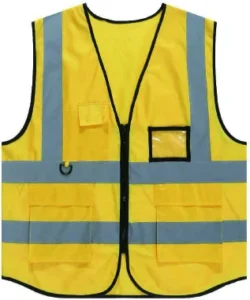 MJ-101 Reflective Vest customer-supplied product photograph