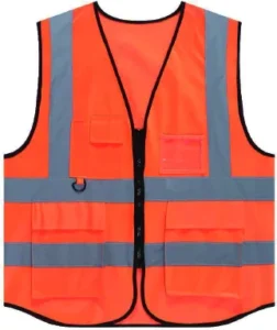 MJ-102 Reflective Vest customer-supplied product photograph