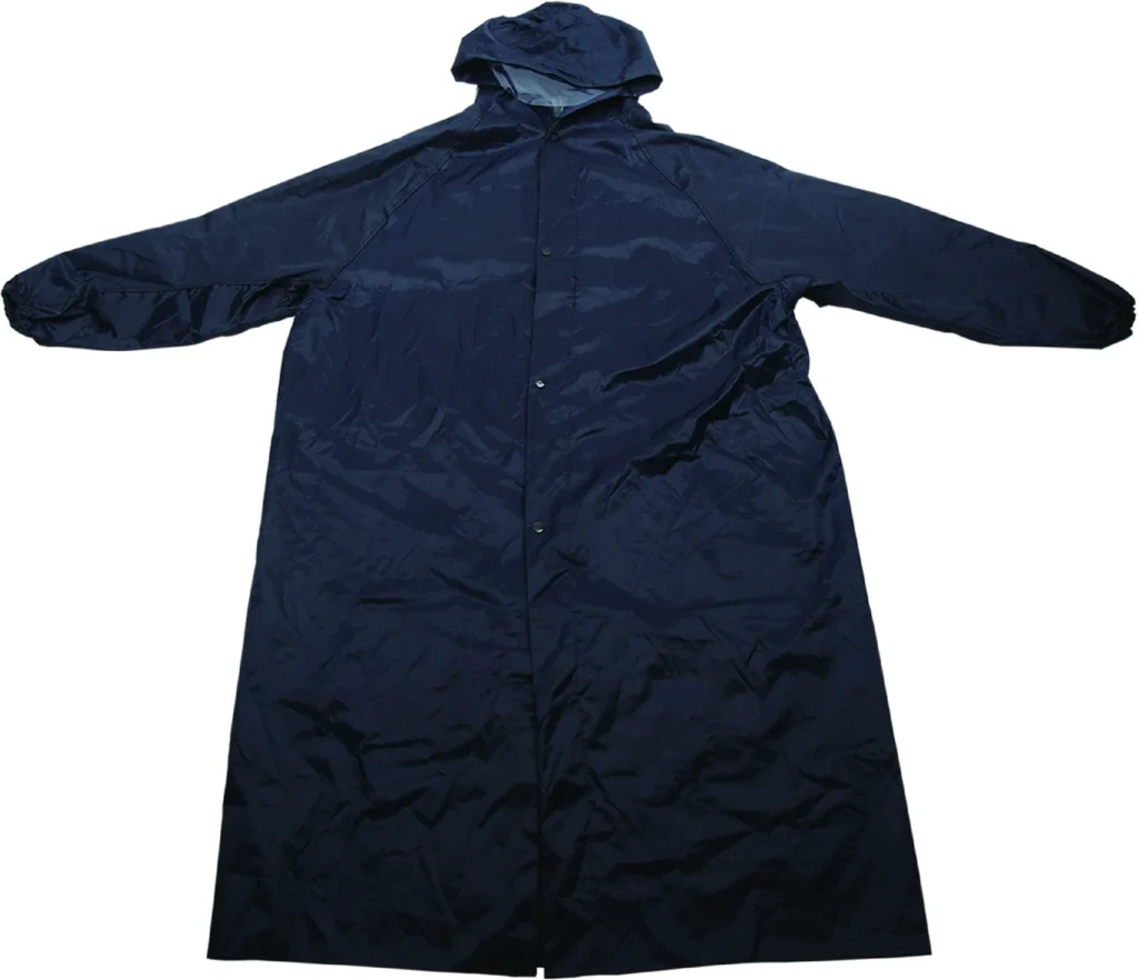 Oxford Long Rain Coat (Single-Sided Reflective)