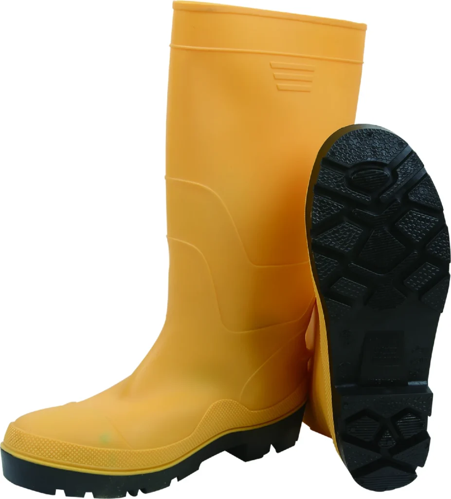 Colored Single/Double Steel Rain Boots